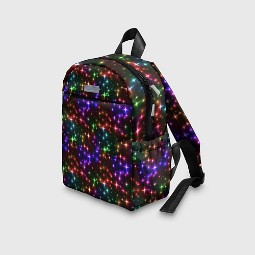 Детский рюкзак Разноцветное Сияние / 3D-принт – фото 3