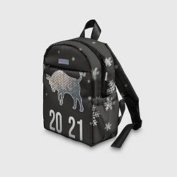 Детский рюкзак Бык 2021, цвет: 3D-принт — фото 2