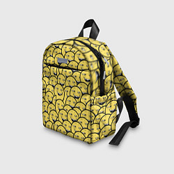 Детский рюкзак Йоба-смайлики, цвет: 3D-принт — фото 2