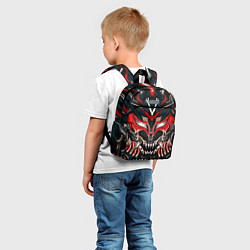 Детский рюкзак Черный самурай, цвет: 3D-принт — фото 2