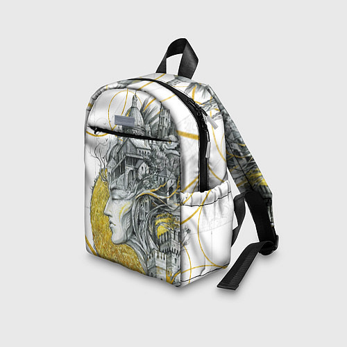 Детский рюкзак Мечты города / 3D-принт – фото 3