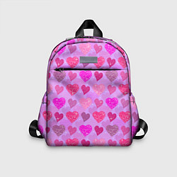 Детский рюкзак Розовые сердечки