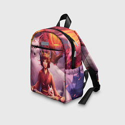 Детский рюкзак Девушка-лиса, цвет: 3D-принт — фото 2