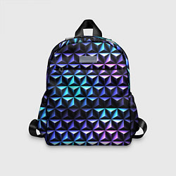 Детский рюкзак НЕОНОВАЯ СТАЛЬ, цвет: 3D-принт