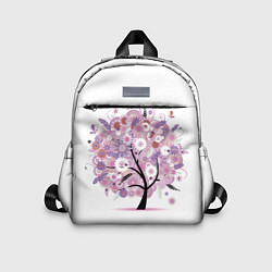 Детский рюкзак Цветочное Дерево, цвет: 3D-принт