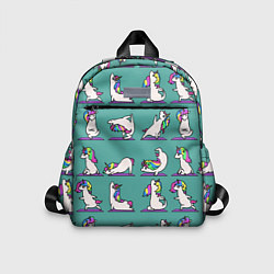 Детский рюкзак Единороги Зарядка, цвет: 3D-принт