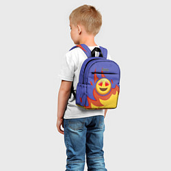 Детский рюкзак Ты горишь как огонь v1, цвет: 3D-принт — фото 2