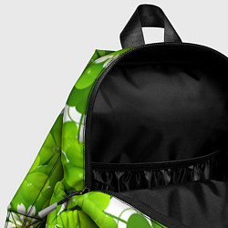 Детский рюкзак Ирландский Клевер и Монетка, цвет: 3D-принт — фото 2