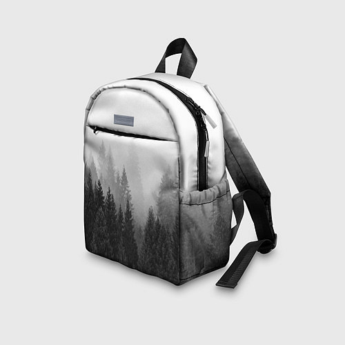 Детский рюкзак Туманный лес / 3D-принт – фото 3