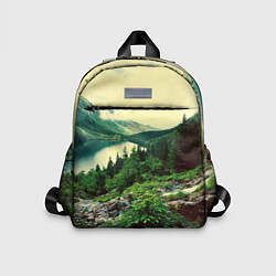 Детский рюкзак Красивый лес, цвет: 3D-принт