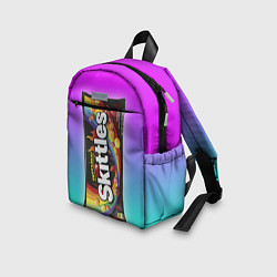 Детский рюкзак Skittles Черный, цвет: 3D-принт — фото 2