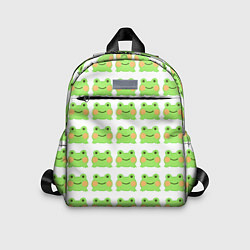 Детский рюкзак Лягушка, цвет: 3D-принт
