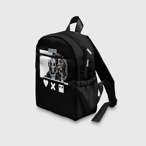 Детский рюкзак Андроид XBOT 4000 / 3D-принт – фото 3