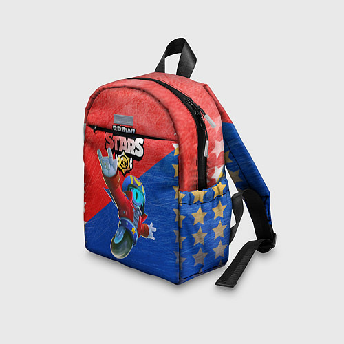 Детский рюкзак Brawl Stars - Stu / 3D-принт – фото 3