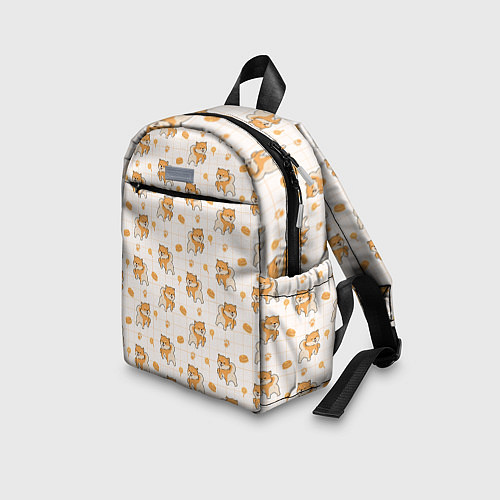 Детский рюкзак Крутая Шиба-Ину / 3D-принт – фото 3