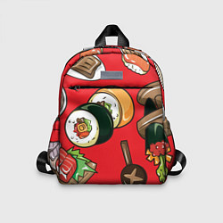 Детский рюкзак Еда, цвет: 3D-принт