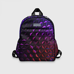 Детский рюкзак Неоновая Текстура, цвет: 3D-принт