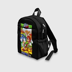 Детский рюкзак Sonic&Knuckles, цвет: 3D-принт — фото 2