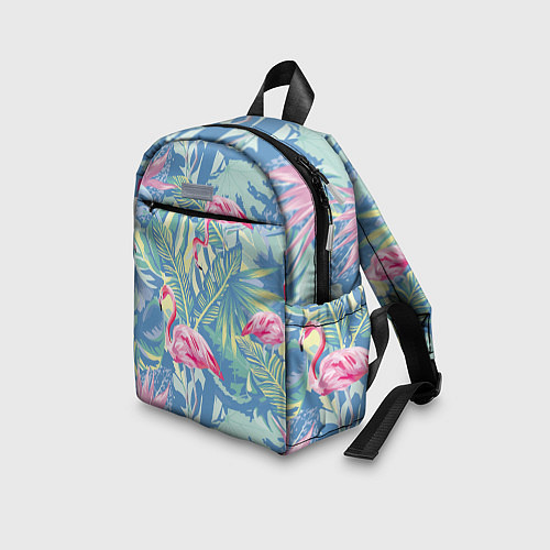 Детский рюкзак Фламинго / 3D-принт – фото 3