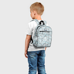 Детский рюкзак Следы, цвет: 3D-принт — фото 2