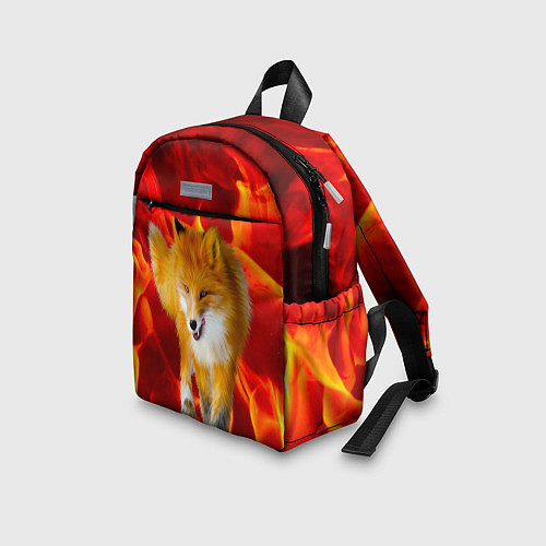 Детский рюкзак Fire Fox / 3D-принт – фото 3