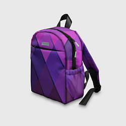 Детский рюкзак Спортивный ромб, цвет: 3D-принт — фото 2