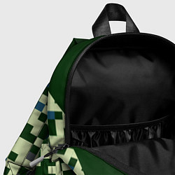 Детский рюкзак Minecraft Крипер, цвет: 3D-принт — фото 2