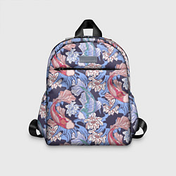 Детский рюкзак Карпы КОИ и цветки Лотоса, цвет: 3D-принт