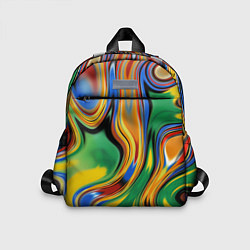 Детский рюкзак Зигзаги, цвет: 3D-принт