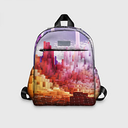 Детский рюкзак Симуляция города, цвет: 3D-принт