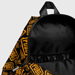 Детский рюкзак PUBG ПАБГ УЗОР, цвет: 3D-принт — фото 2