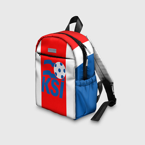 Детский рюкзак Сборная Исландии / 3D-принт – фото 3