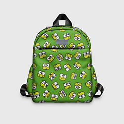 Детский рюкзак Смайлы Лягушки, цвет: 3D-принт