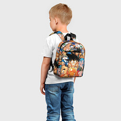 Детский рюкзак Dragon Ball главные герои, цвет: 3D-принт — фото 2