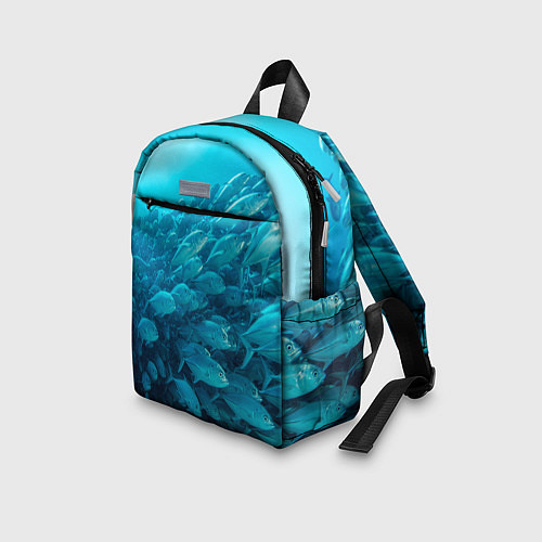 Детский рюкзак Морской мир / 3D-принт – фото 3