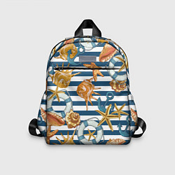 Детский рюкзак Тельняшка, цвет: 3D-принт