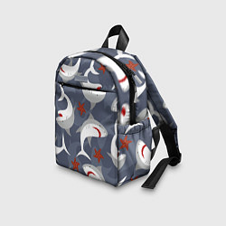 Детский рюкзак Акулы, цвет: 3D-принт — фото 2