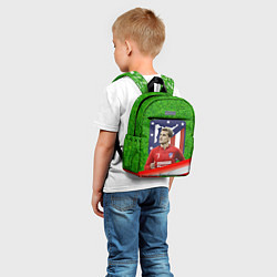 Детский рюкзак Антуан Гризманн Antoine Griezmann спина Z, цвет: 3D-принт — фото 2