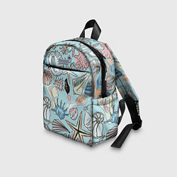 Детский рюкзак Морские обитатели, цвет: 3D-принт — фото 2