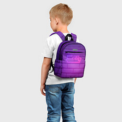 Детский рюкзак Судно неон, цвет: 3D-принт — фото 2