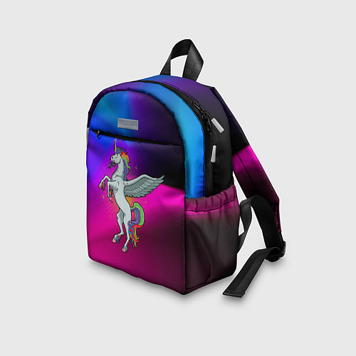 Детский рюкзак Единорог Unicorn Z / 3D-принт – фото 3