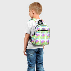 Детский рюкзак Лица, цвет: 3D-принт — фото 2