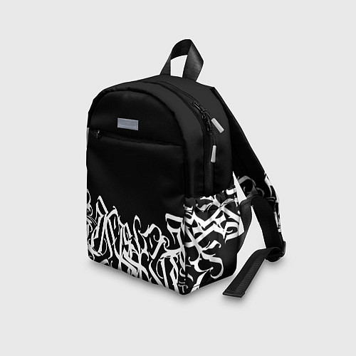 Детский рюкзак КАЛЛИГРАФИЯ CALLIGRAPHY / 3D-принт – фото 3