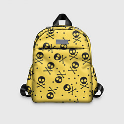 Детский рюкзак Череповый фон Черепа, цвет: 3D-принт