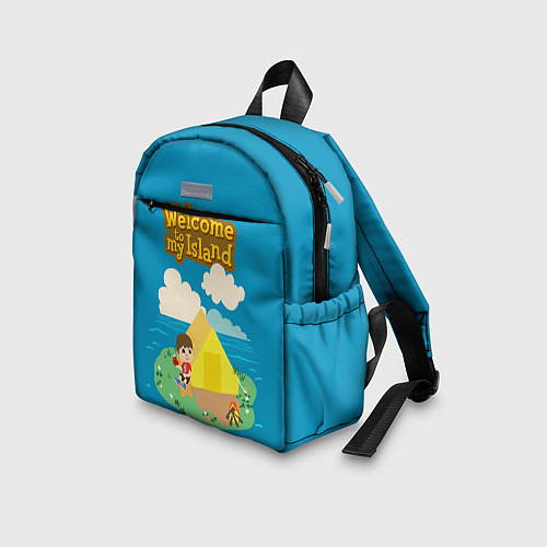 Детский рюкзак Мой остров / 3D-принт – фото 3