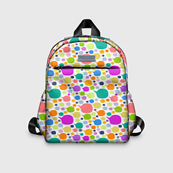 Детский рюкзак Разноцветные пятна, цвет: 3D-принт