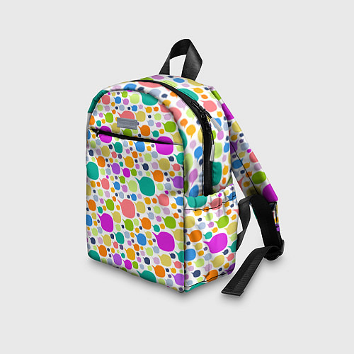 Детский рюкзак Разноцветные пятна / 3D-принт – фото 3