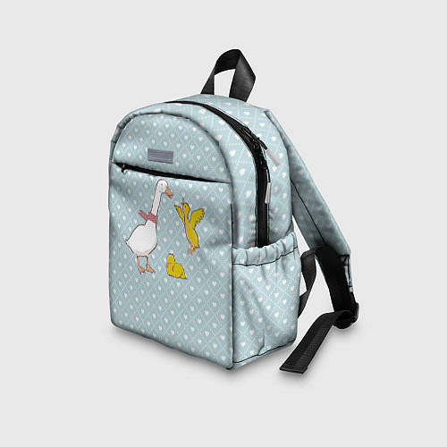 Детский рюкзак Утка и утята / 3D-принт – фото 3
