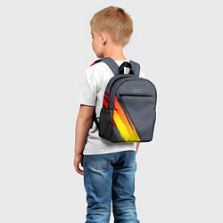 Детский рюкзак Gray Yellow Style, цвет: 3D-принт — фото 2