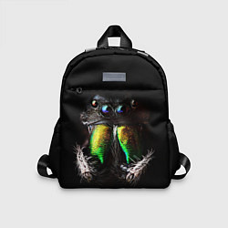 Детский рюкзак ПАУК МАКРО СЪЕМКА, цвет: 3D-принт
